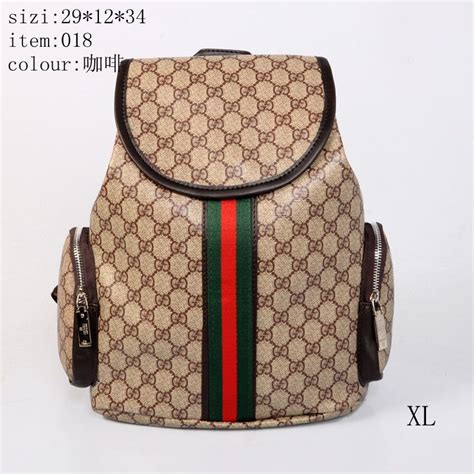 fake brown gucci backpack|black gucci backpack women's.